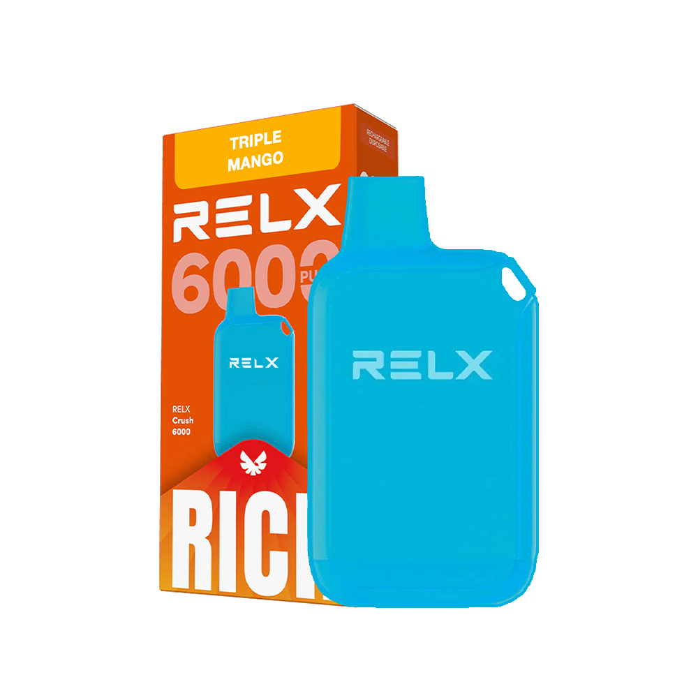 RELX Crush 6000 Puffs Disposable Pod